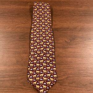 Brooks Brothers Silk Tie; Cheetah Pattern
